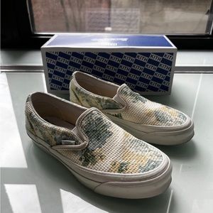kith for vault by vans floral og classic slip on